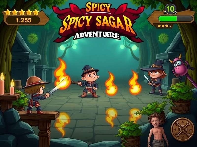 Spicy Saga Adventurer Combat