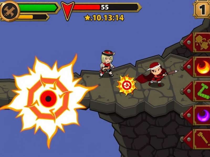 Spicy Saga Adventurer Gameplay Screenshot